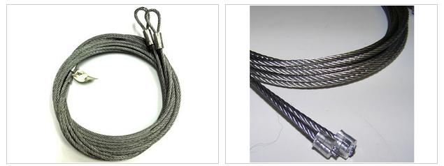 Torsion Lift Cable for 8’ High Doors