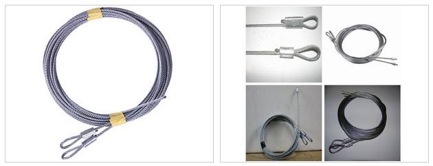 Torsion Lift Cable for Taller Doors